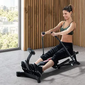 Adjustable Compact Seated Home Back Rowing Exercise Machine
