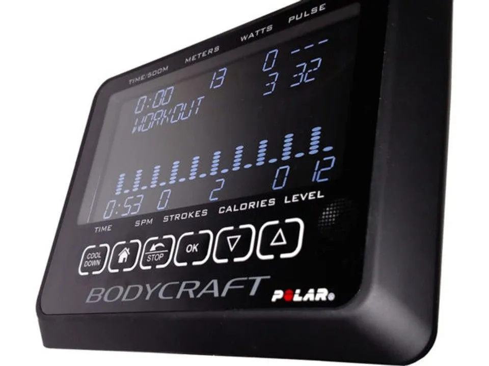 BodyCraft VR500 Pro Rower – Elite Air & Magnetic Resistance