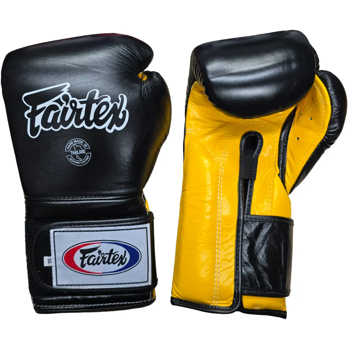 Boxing Gloves Fairtex BGV9 Black Yellow