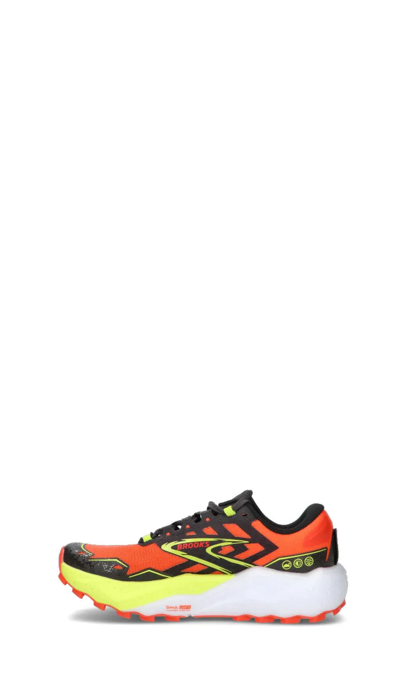 BROOKS - CALDERA 7 Scarpa trail running uomo arancione
