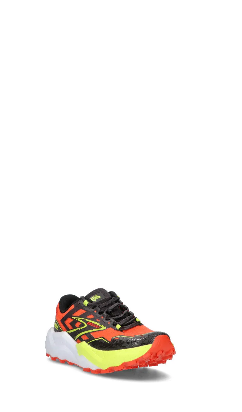 BROOKS - CALDERA 7 Scarpa trail running uomo arancione