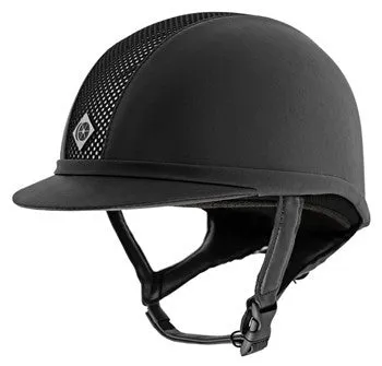 Charles Owen AYR8 Leather Black Helmet SS23