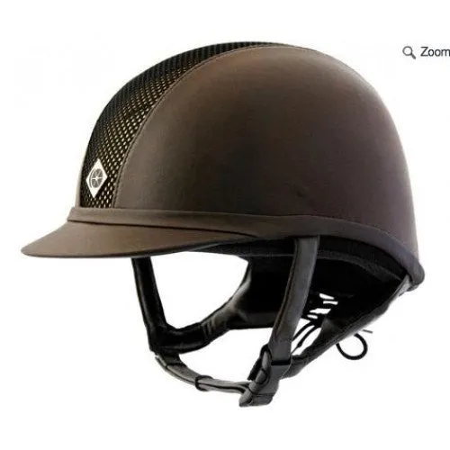 Charles Owen AYR8 Leather Black Helmet SS23