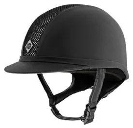 Charles Owen AYR8 Leather Black Helmet SS23