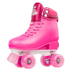 Crazy Glitter Pop Roller Skates Pink