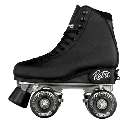 Crazy Retro Roller Black - Kids Adjustable