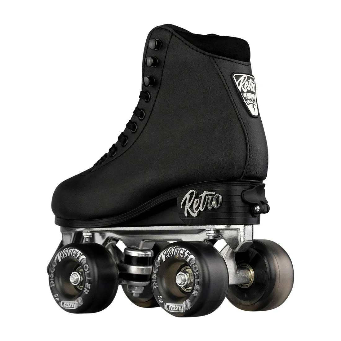 Crazy Retro Roller Black - Kids Adjustable