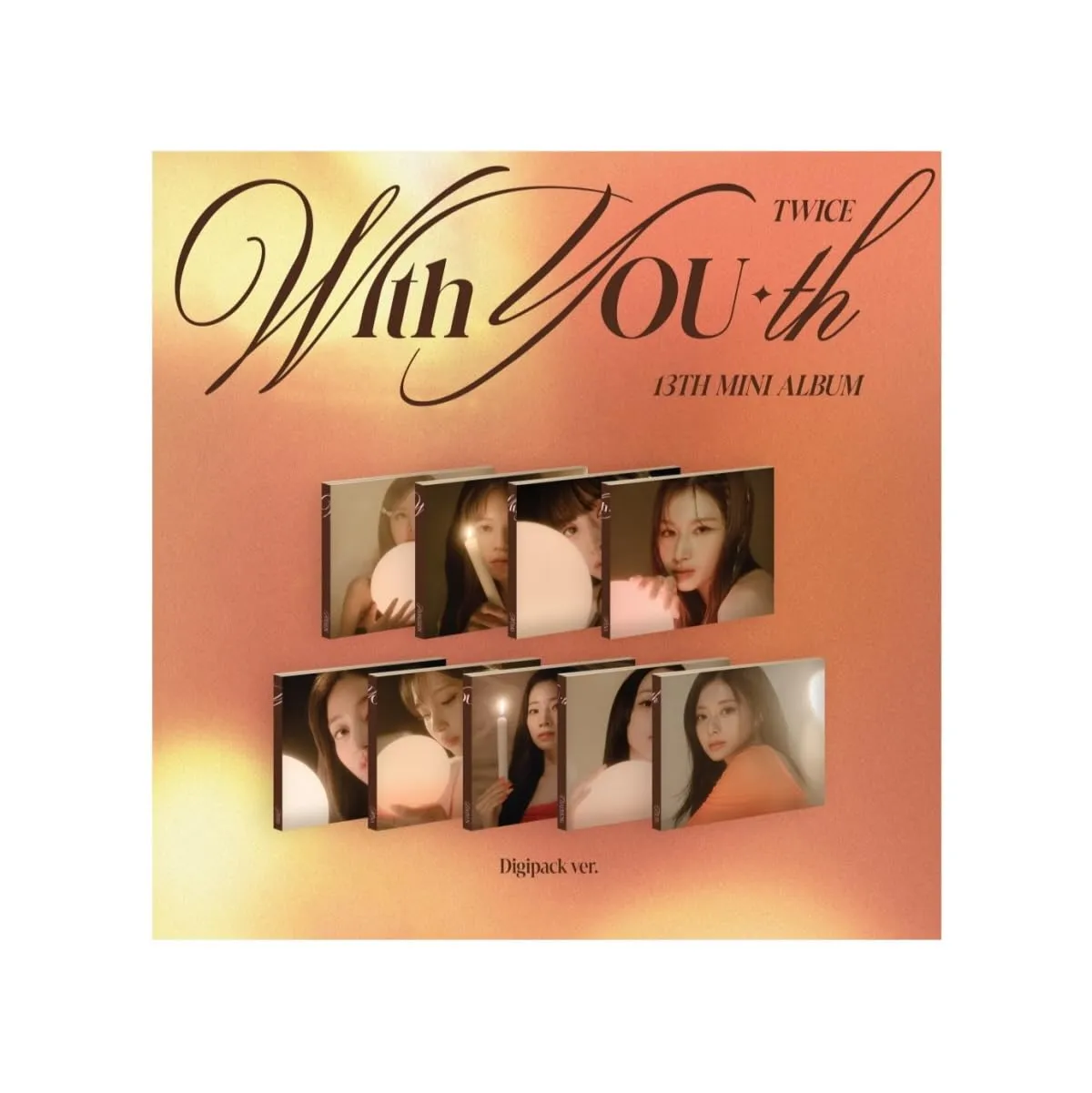Dreamus TWICE - With YOU-th Ver. 13th Mini Album Pre-Order Benefit DAHYUN ver. JYPK1762