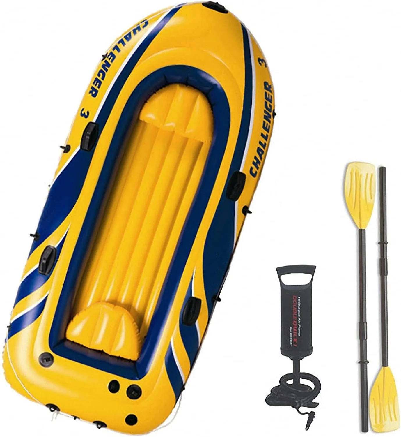 Foldable Inflatable Boat, Boats Adults, Inflatable Rafts, Inflatable Fishing Raft Inflatable, Rubber Boat, Kayak, Dinghies 315x165x43cm