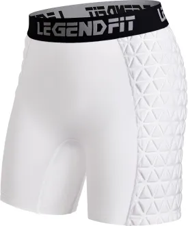 Girls Youth Softball Padded Sliding Shorts Compression Underwear Protective Supportor Baseball Football Lacrosse