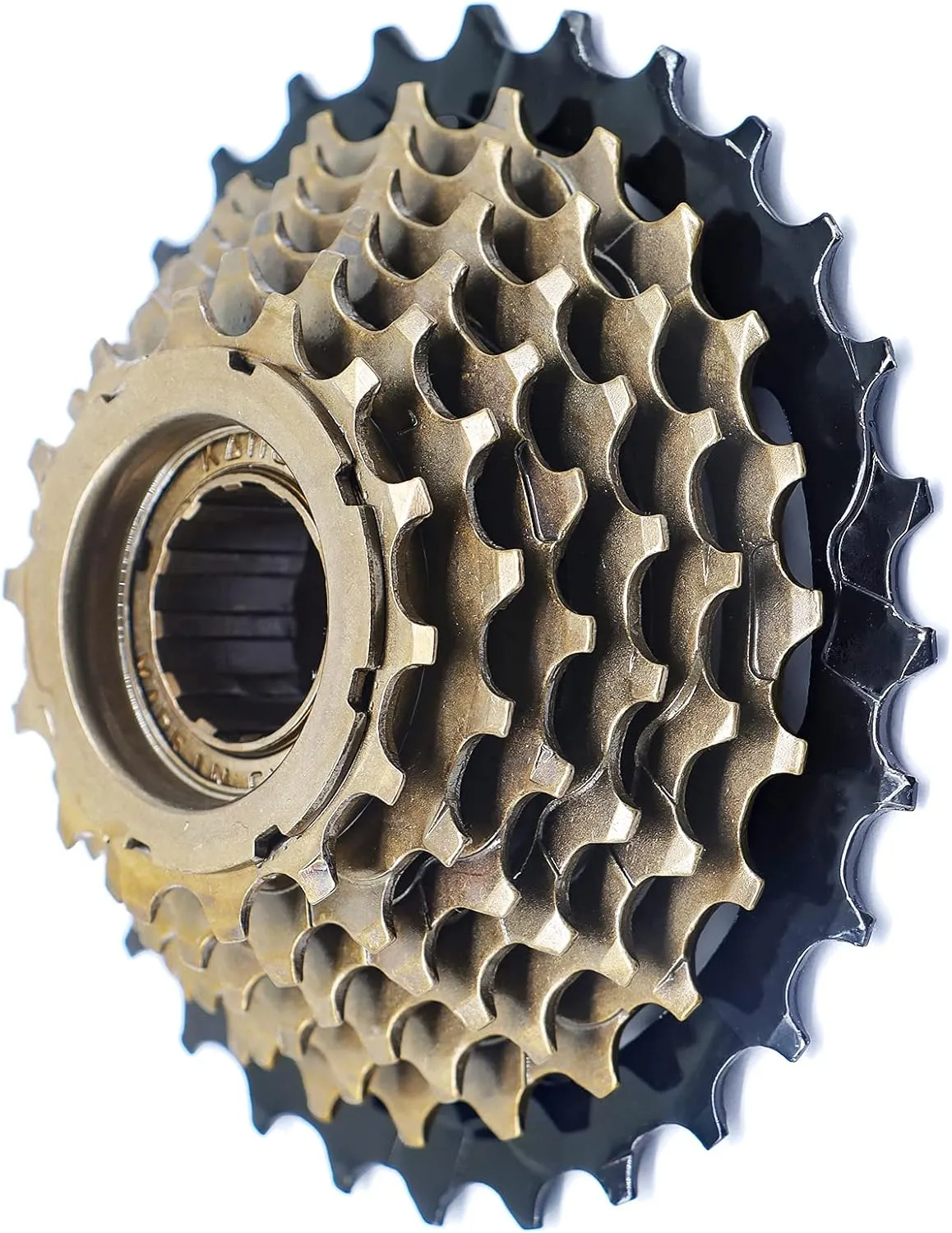 Hycline Bike Freewheel, 6/7/8/9 Speed 14-28T/14-34T/13-32T Bicycle Freewheel Threaded Type Freehub Cycling Replacement Part