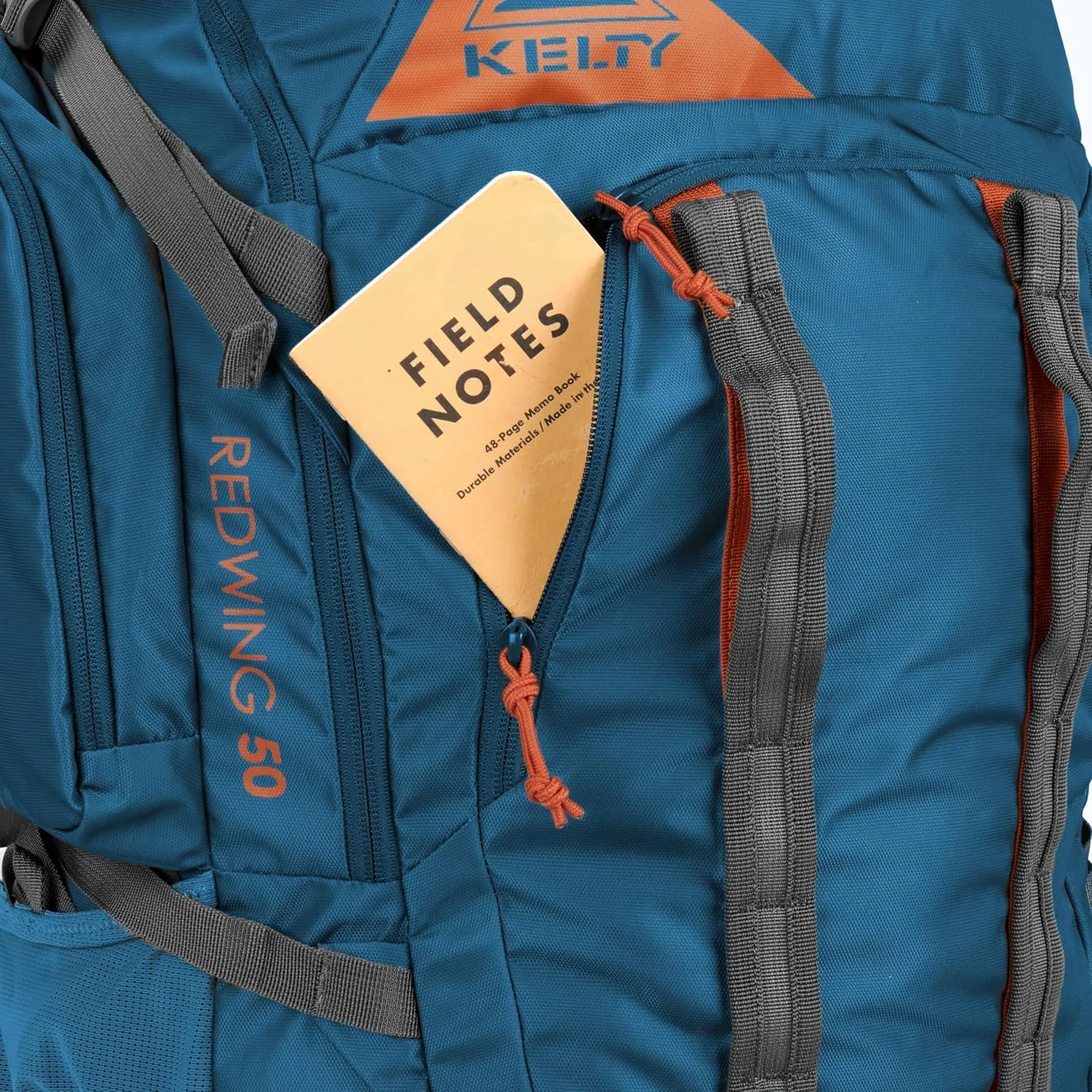 Kelty Redwing 50  50 Liter Internal Frame Backpack for Hiking, Backpacking, Travel, Hip Belt, Tailored Fit, 2023 (Lyons Blue)