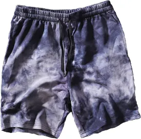 Mens Casual Drawstring Tie Dye Summer Shorts Workout Sweat Running Beach Shorts for Men