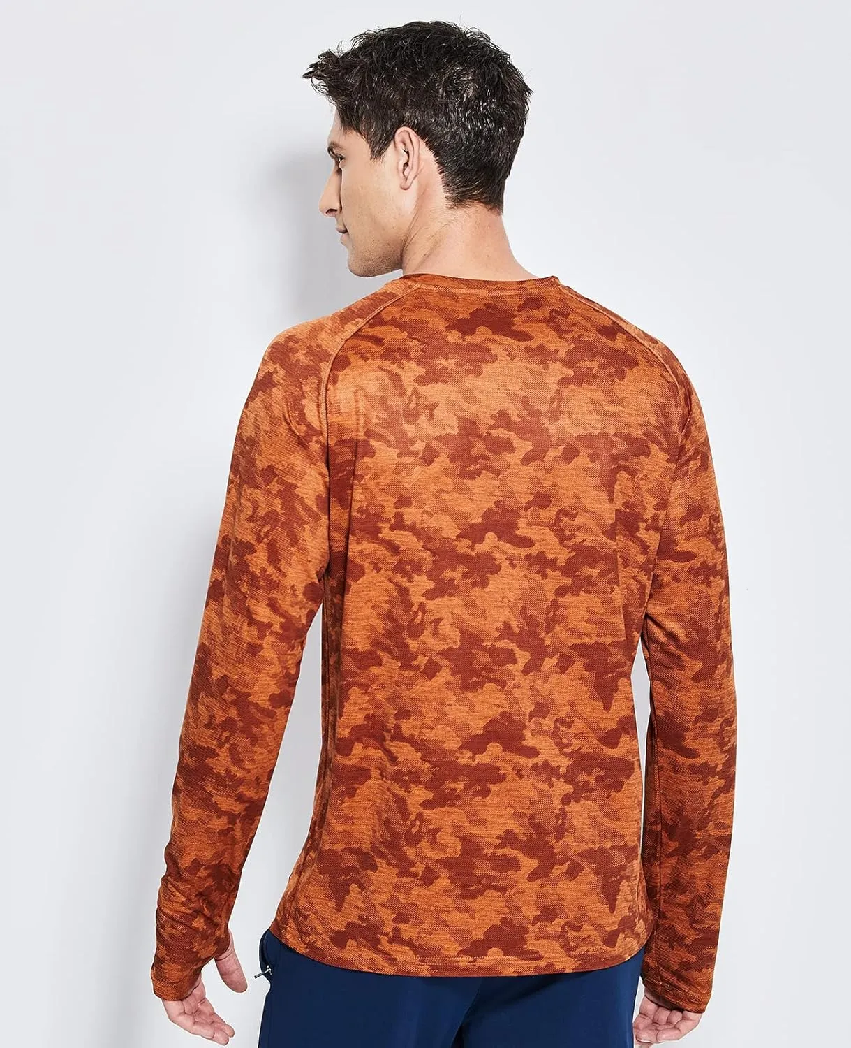 MIER Men's UPF 50  Sun Shirts Quick Dry Long Sleeve UV Shirts Lightweight Rash Guard Swim T-Shirts Hiking Running