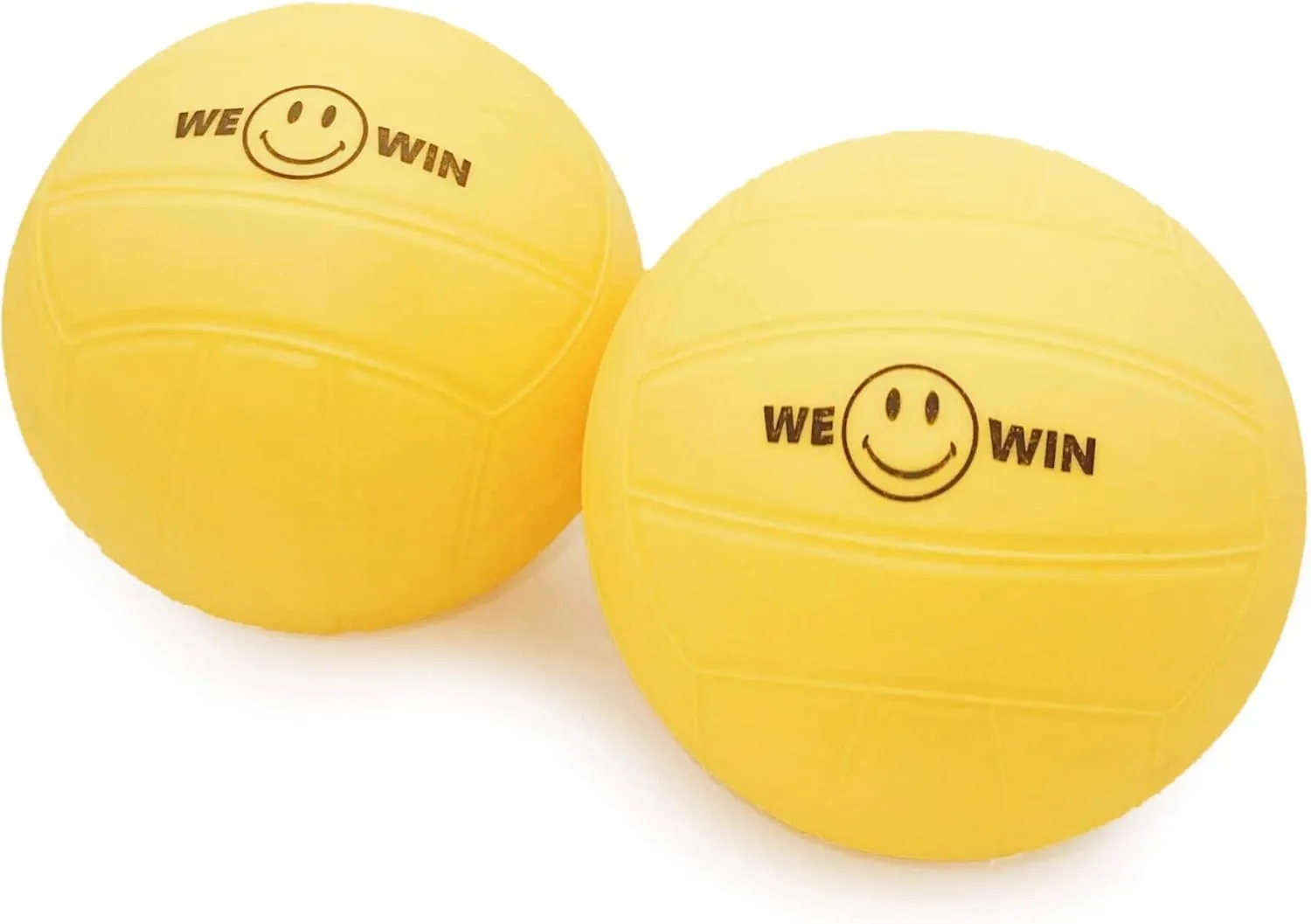 Spike Replacement Balls | 3.5inch Yellow Soft Rubber Roundnet Game Balls
