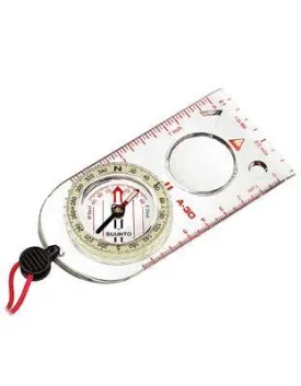 Suunto A-30L Compass with Inch Scale - Magnifying Lens - Control Marking Holes