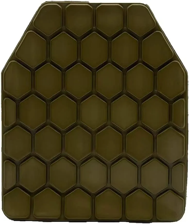 Tactical Airsoft Plates Non-Newtonian Vest Inner Liner Shock Plates Boxing Body Protector Back Thoracic protection