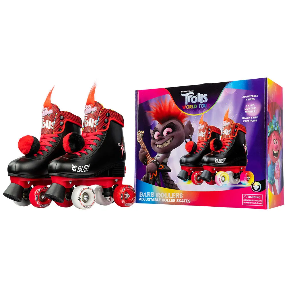 TROLLS Barb - Size Adjustable Roller Skates