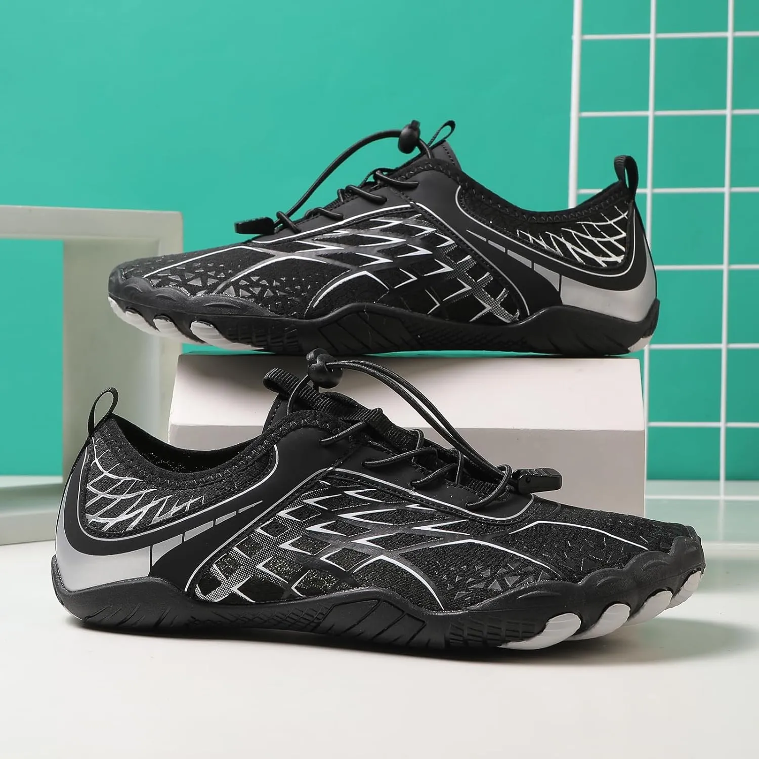 Water Shoes Women Men Adult Quick-Dry Aqua Socks Barefoot Essentials for Beach Swim Hiking River Pool Lake Kayaking Surfing
