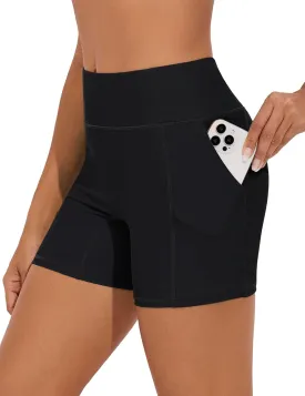 Women's Swim Shorts High Waisted Bathing Suit Bottoms UPF 50  Board Shorts Swimsuit Tankini Boy Shorts with Liner