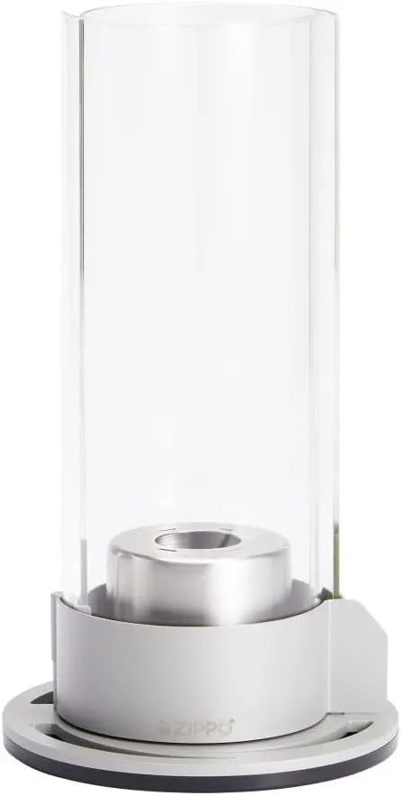 Zippo FlameScapes Spiral Fire Feature - Silver (Empty)